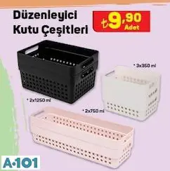 DÜZENLEYİCİ KUTU ÇEŞİTLERİ